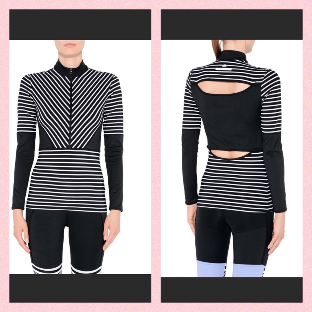 Adidas by Stella McCartney Studio Stripe Top NWOT